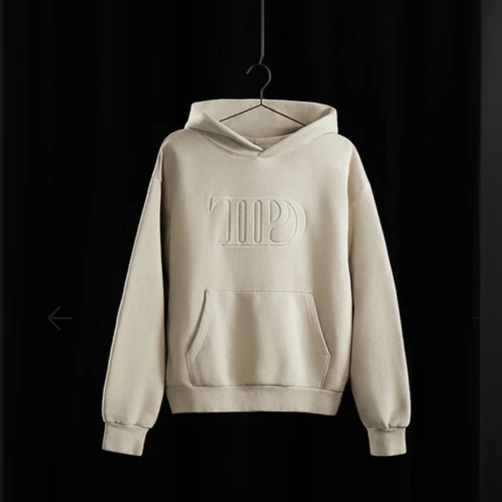 Taylor Swift THE TORTURED POETS DEPARTMENT BEIGE HOODIE